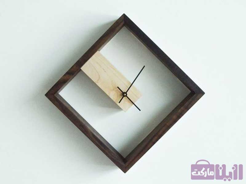 ساعت چوبی دیوار مدل توکا